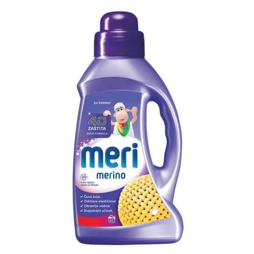 Meri Merino Tekući deterdžent za rublje 2,7 l Akcija u trgovini Studenac