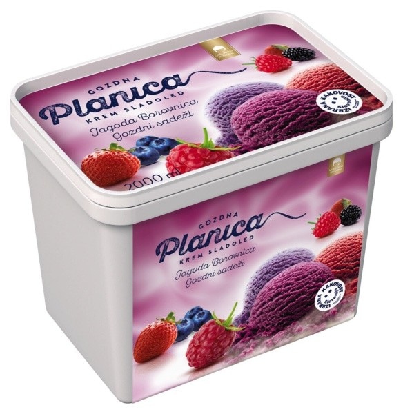 Sladoled Planica 2 L - Akcija u trgovini Spar