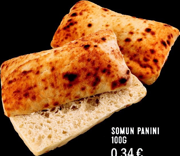 Somun Panini 100G - Akcija u trgovini Boso