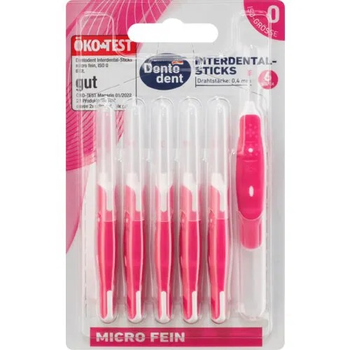 Dontodent interdentalne četkice s drškom 6 kom - Akcija u trgovini Dm