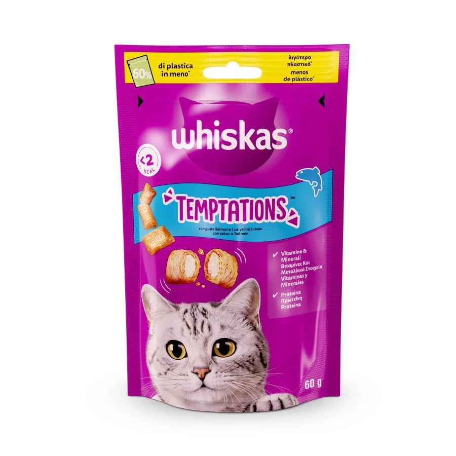 Whiskas Temptations poslastice za pse 60g - Akcija u trgovini Konzum