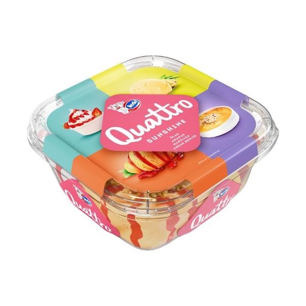 Ledo Sladoled Quattro Nostalgija, Sunshine 1500 ml - 1650 ml - Akcija u trgovini Djelo