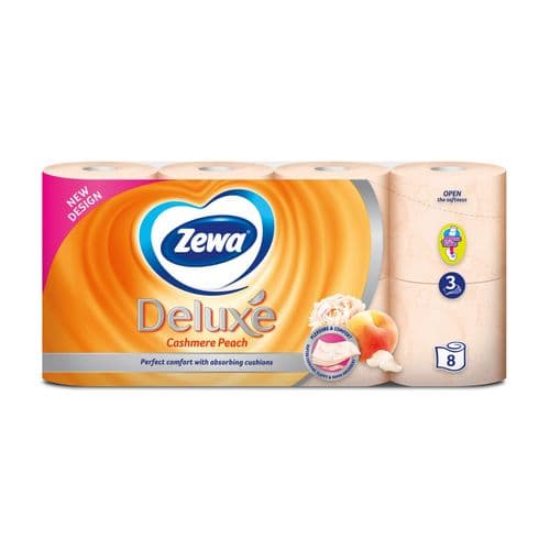 ZEWA DELUXE Toaletni papir 3-slojni, 8/1 Akcija u trgovini Bipa
