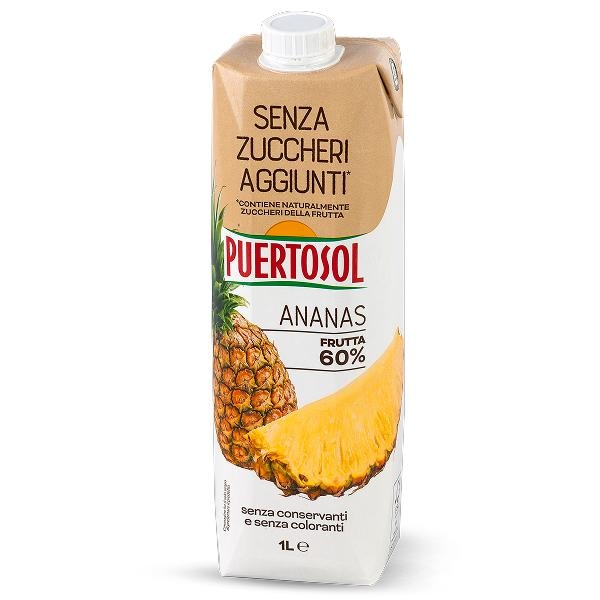 Sok ananas 100% 1 L PUERTOSOL - Akcija u trgovini Eurospin