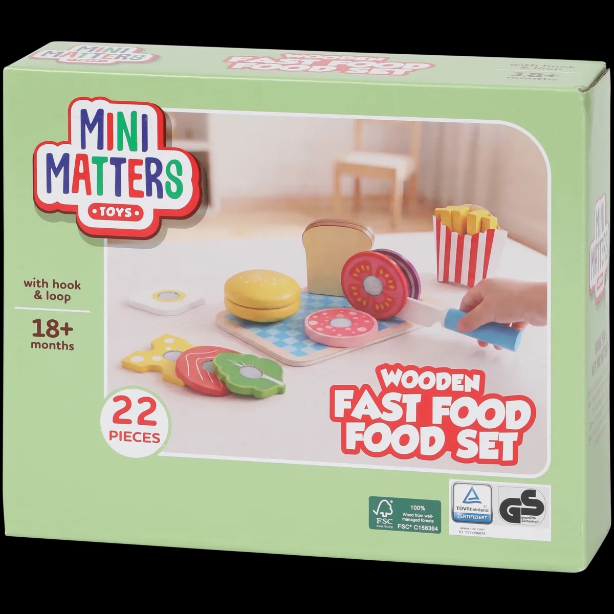 Mini Matters drvene namirnice 22 kom Akcija u trgovini Action