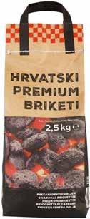 PLODINE Premium hrvatski briket 2,5 kg - Akcija u trgovini Plodine