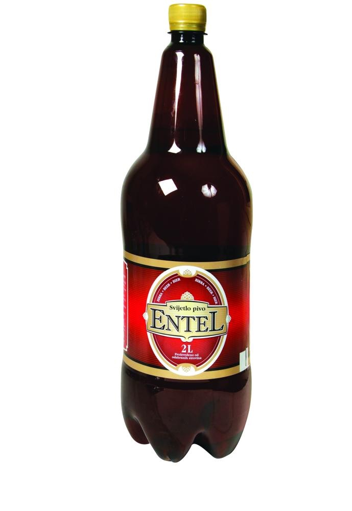 Entel svijetlo pivo 2 L Akcija u trgovini NTL