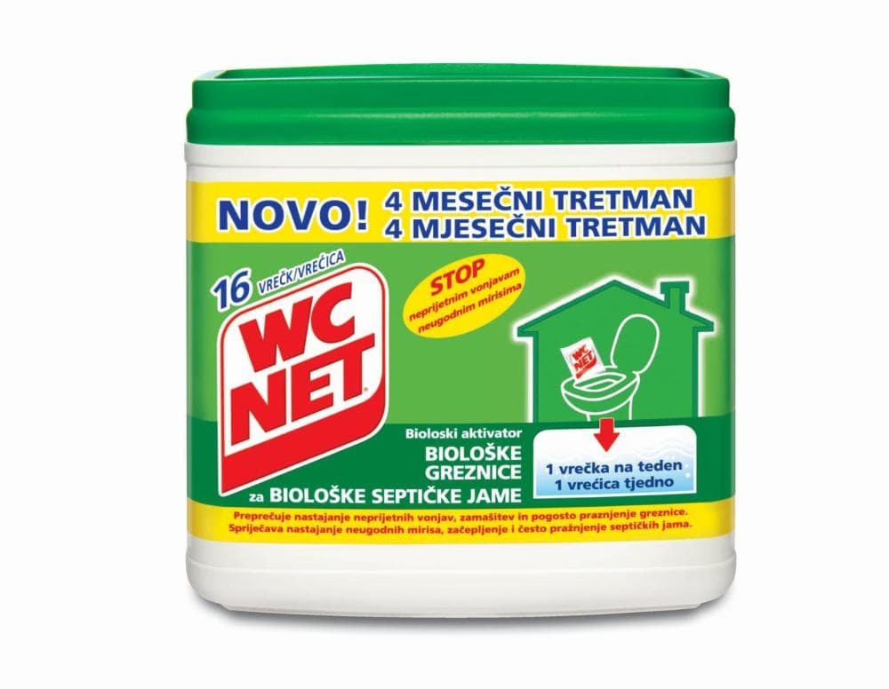 WC Net sredstvo za čišćenje biološke septičke jame 288 g Akcija u trgovini Kaufland