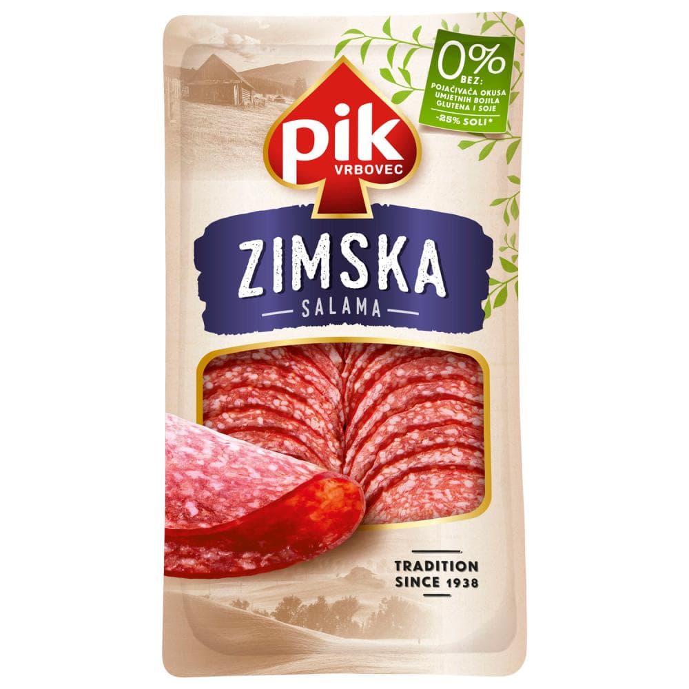 Pik zimska salama 100 g Akcija u trgovini Bakmaz