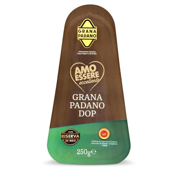 Sir Grana Padano DOP 20 mjeseci premium 250 g AMO ESSERE Akcija u trgovini Eurospin