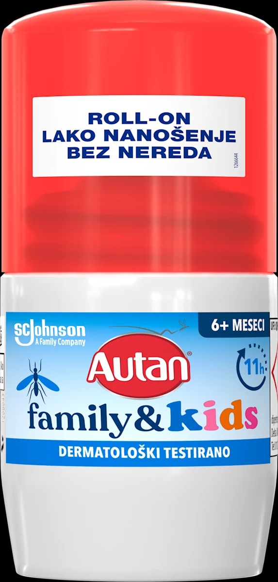 Autan roll-on repelent family & kids 50 ml Akcija u trgovini Dm