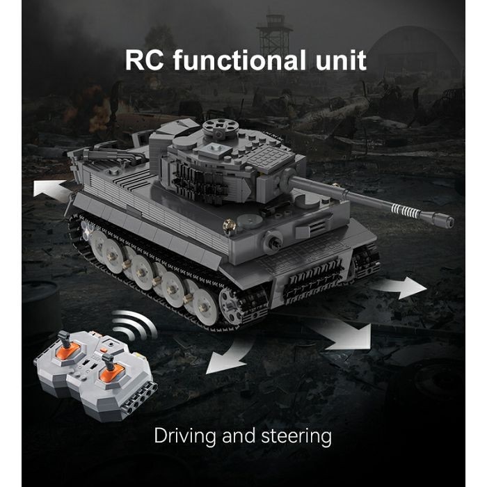 Kocke za slaganje CaDA Tiger tenk C61071W Akcija u trgovini Vacom