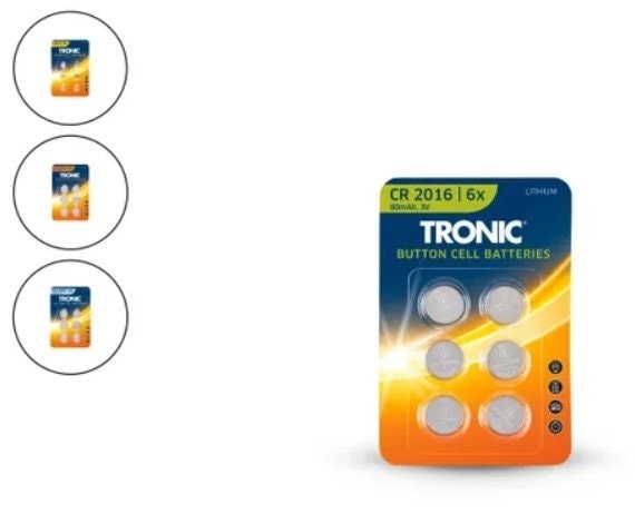 Tronic Plosnate baterije 24 kom - Akcija u trgovini Kaufland