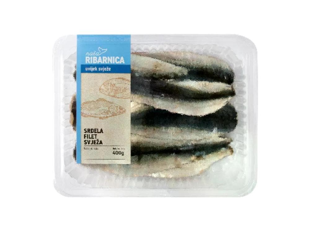 Svježi filet srdele 400 g Akcija u trgovini Lidl