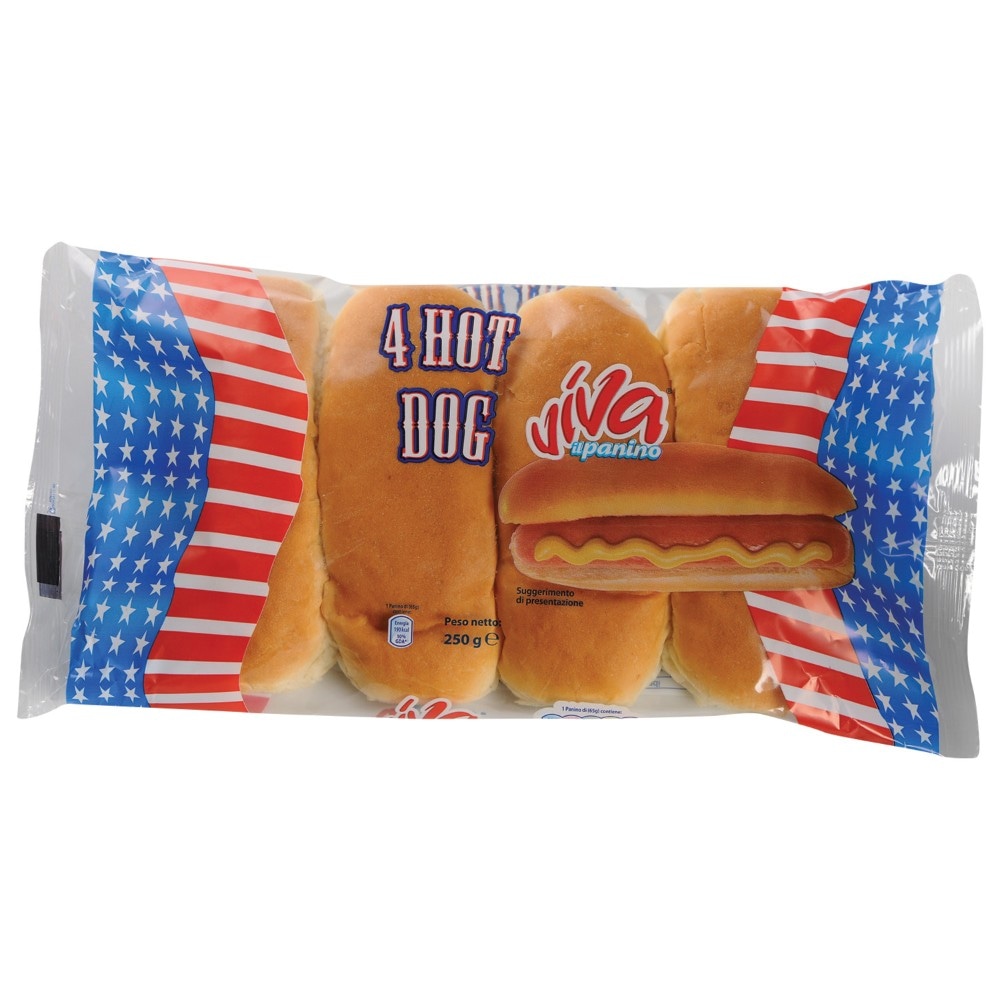 GRILLMEISTER/TASTINO Hamburger ili hot dog peciva 250 g ili 300 g, 4 komada - Akcija u trgovini Lidl