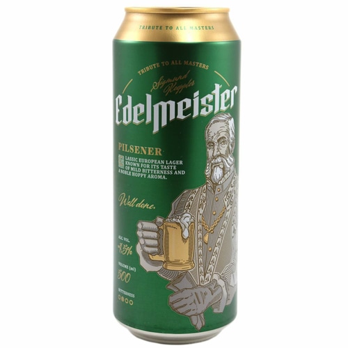 Edelmeister Svijetlo pivo 0,5 l - Akcija u trgovini Plodine