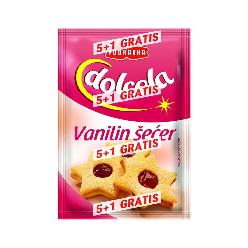 PODRAVKA Vanilin šećer 8g 5+1 gratis - Akcija u trgovini Pivac