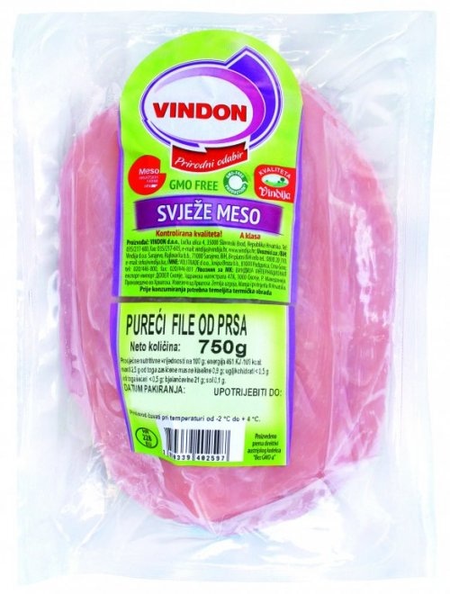 Pureći file 750 g Vindija - Akcija u trgovini Spar