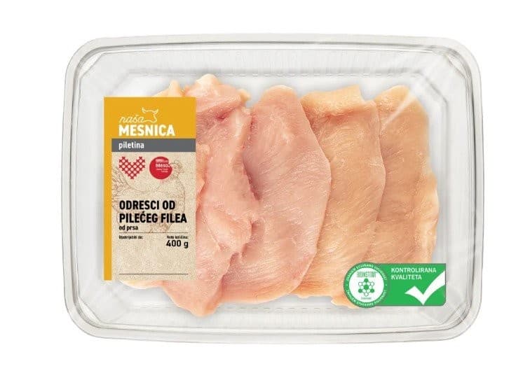 Svježi pileći odrezak iz filea 400 g Akcija u trgovini Lidl