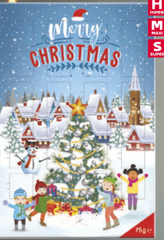 Adventski kalendar Akcija u trgovini Tommy