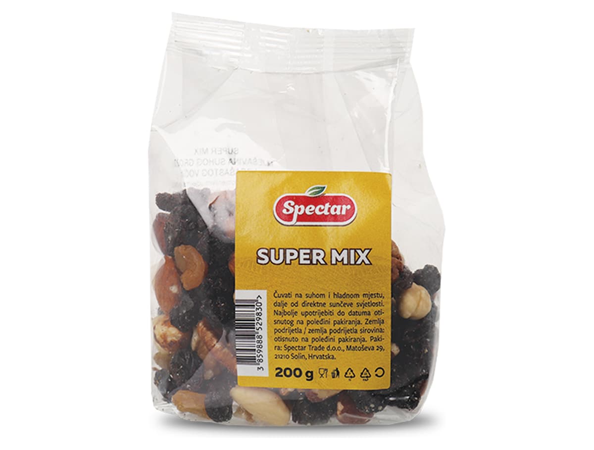Super mix 200 g Akcija u trgovini Tommy