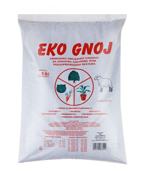 Eko gnoj ovčji 10 L - Akcija u trgovini Kaufland