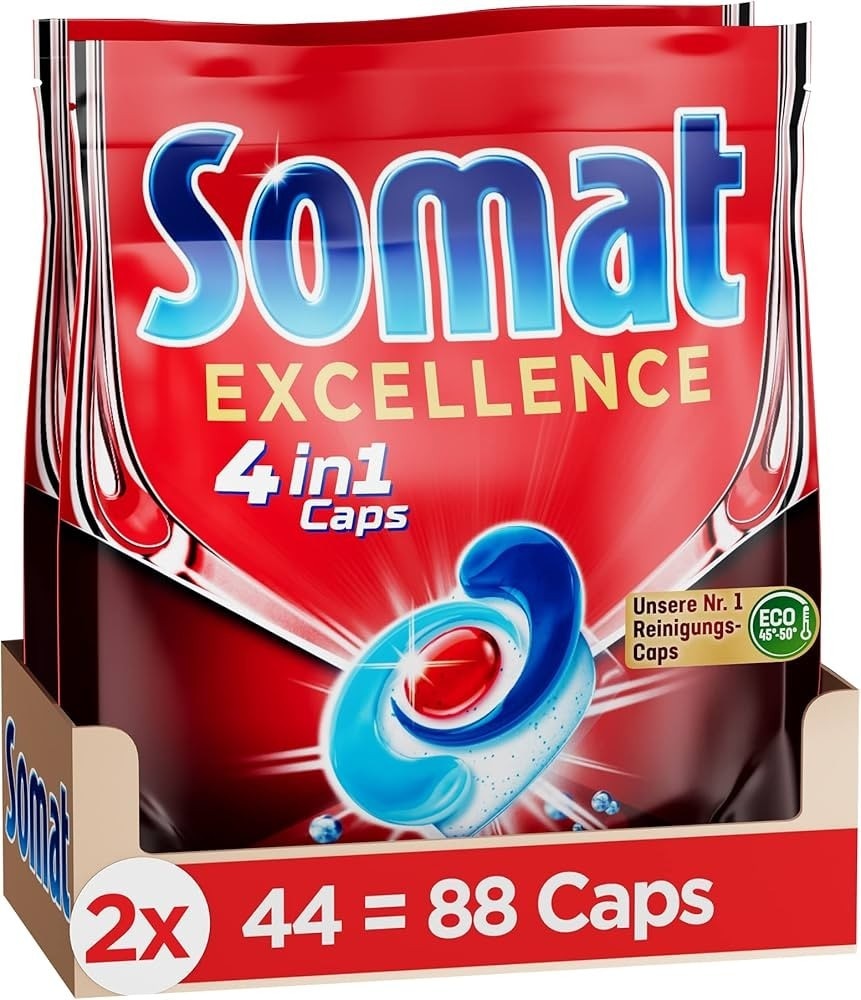 Somat Tabs Premium 4u1, Trio gel ili Caps Excellence 5u1 80 ili 88 kom ili 3 x 684 ml Akcija u trgovini Lidl