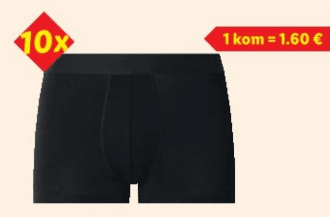 ESMARA MEN Muške bokserice 10 komada u setu Akcija u trgovini Lidl