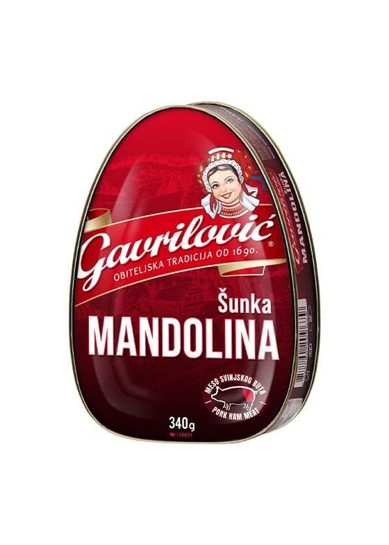 Šunka Mandolina 340 g Gavrilović Akcija u trgovini Bakmaz