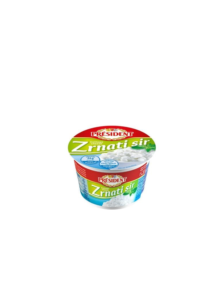 President Svježi zrnati sir 200 g Dukat - Akcija u trgovini Plodine