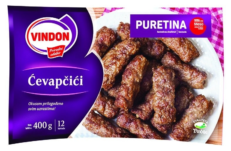 Vindon Čevapčići pureći, pljeskavice pureće 400 g - Akcija u trgovini NTL