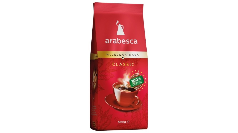 Arabesca mljevena kava classic 2x400 g Akcija u trgovini Plodine