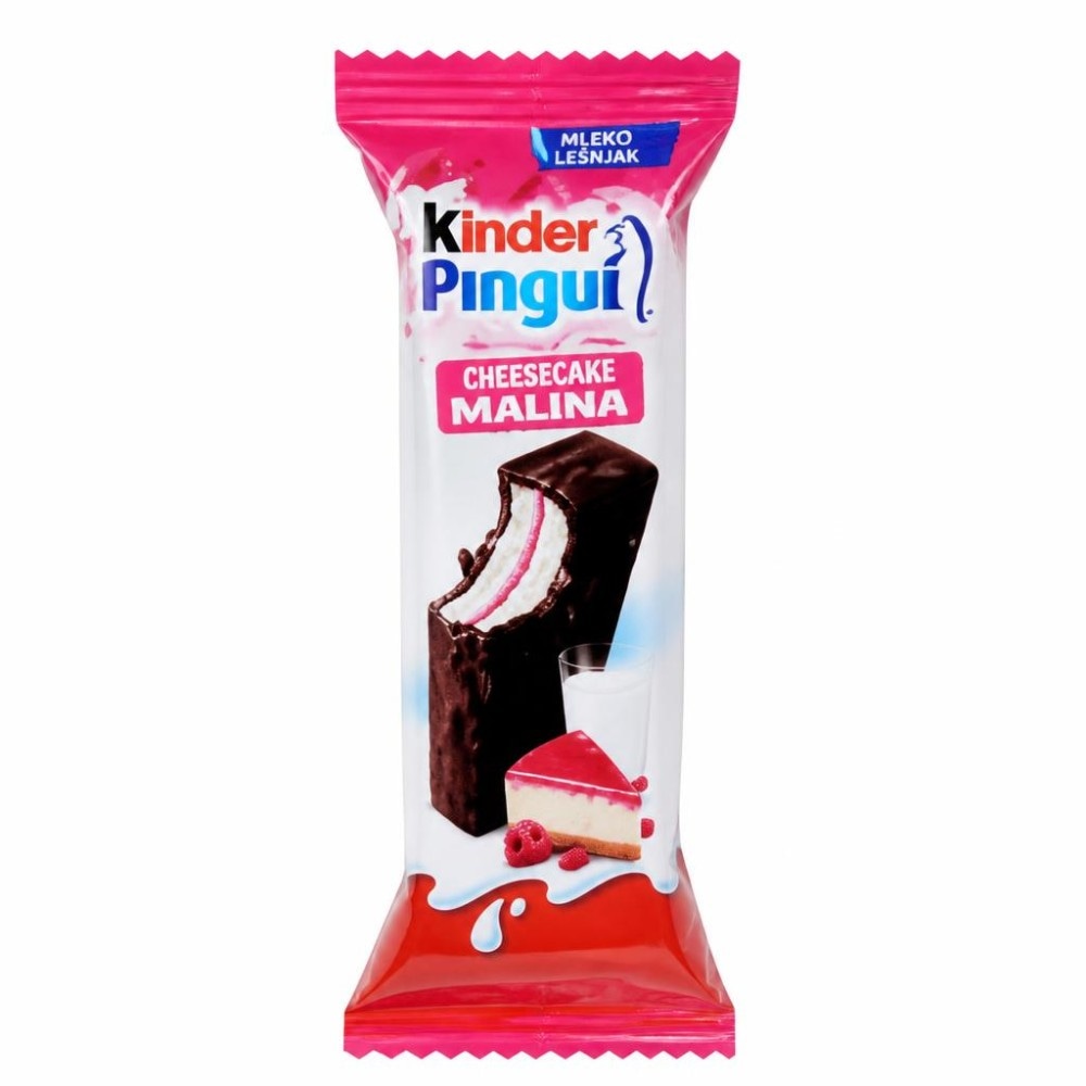 Kinder Pingui desert cheesecake i malina 4 x 30 g Akcija u trgovini Ribola