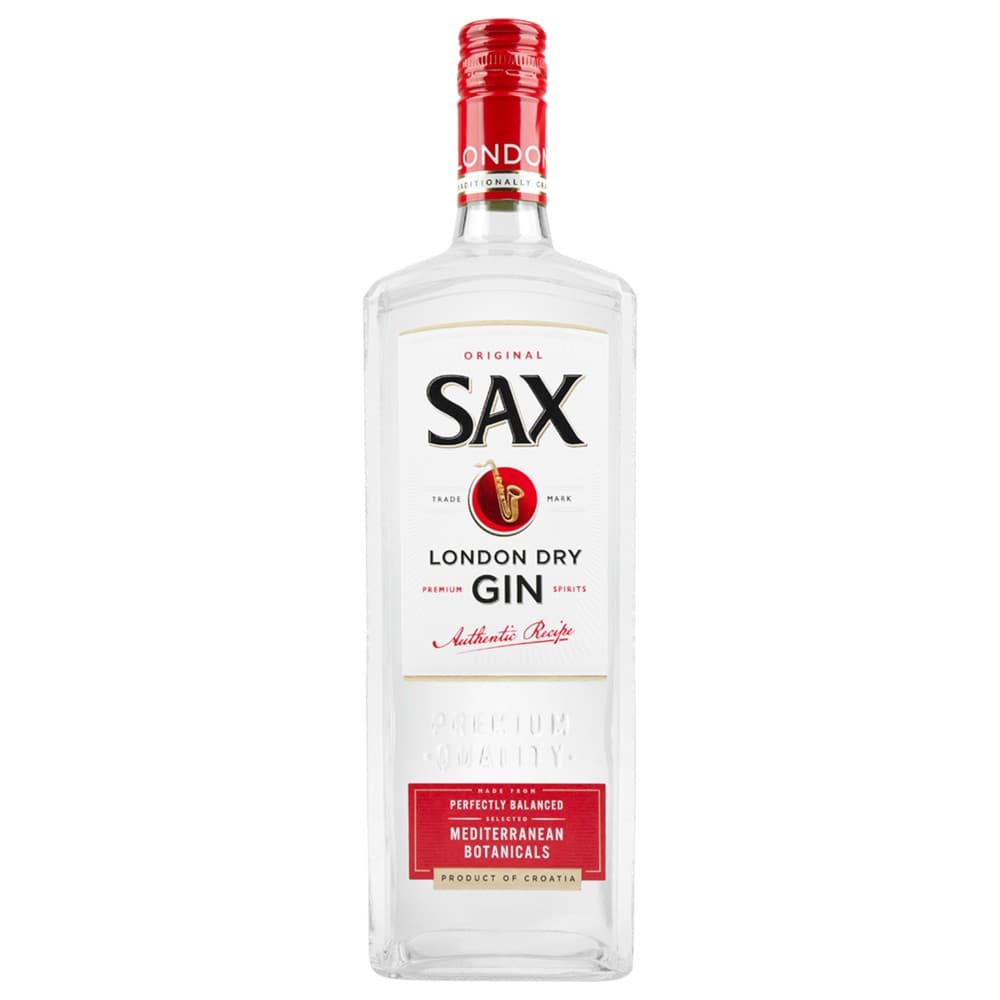 Sax London Dry Gin Alkoholno piće 1 l Akcija u trgovini Ribola