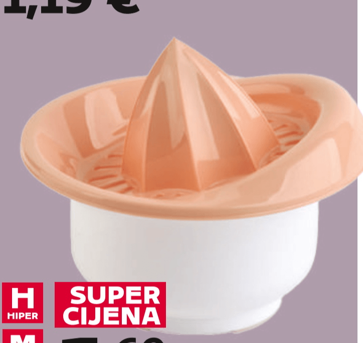 Cjedilo za agrume 1 kom - Akcija u trgovini Tommy