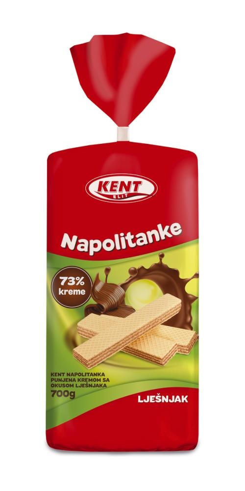 Kent Napolitanke 700 g - Akcija u trgovini Kaufland