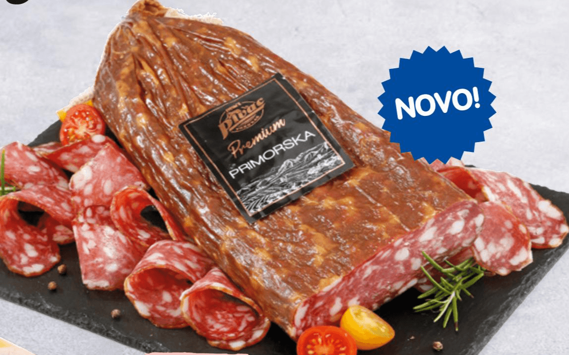 Primorska salama Pivac 1 kg Akcija u trgovini Interspar