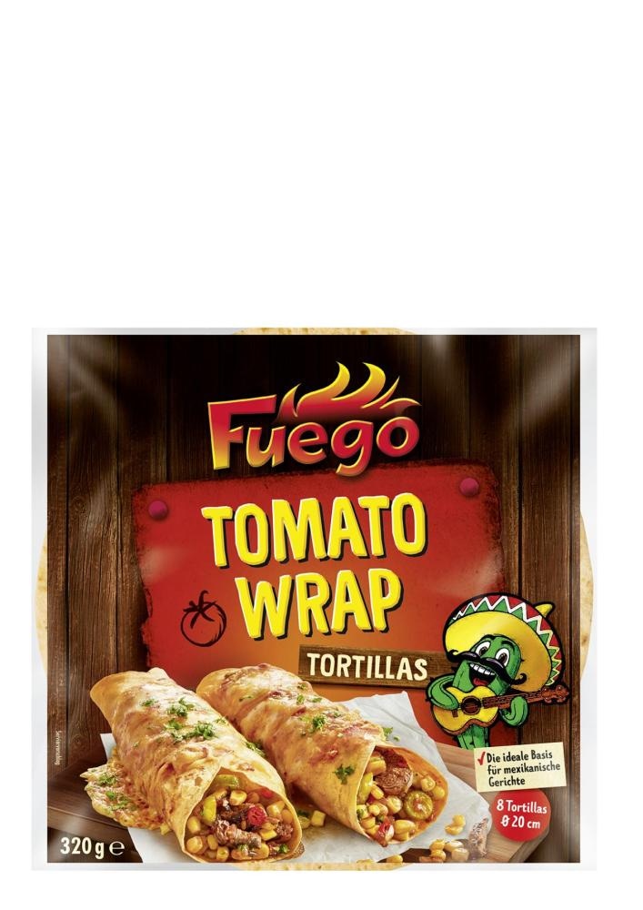 Fuego Tortillas Tomato Wrap 320g - Akcija u trgovini Žabac
