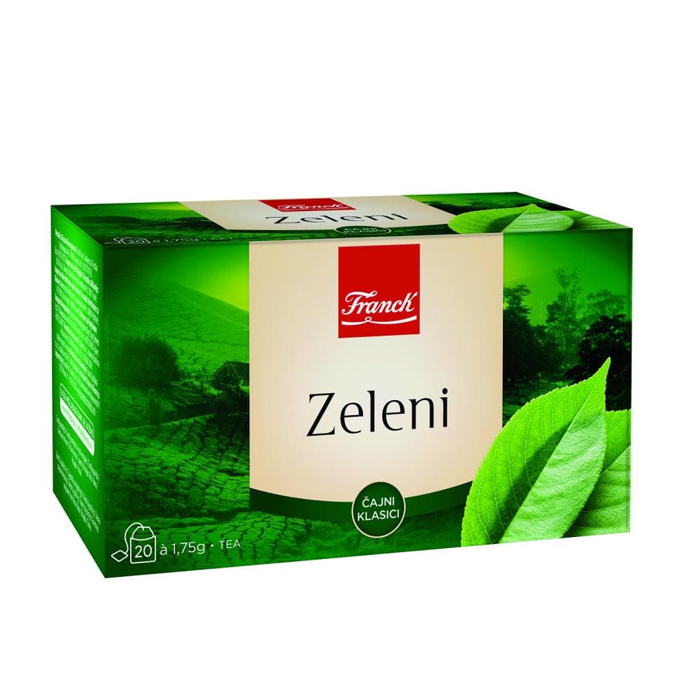 Čaj Franck Zeleni 35 g Akcija u trgovini Boso