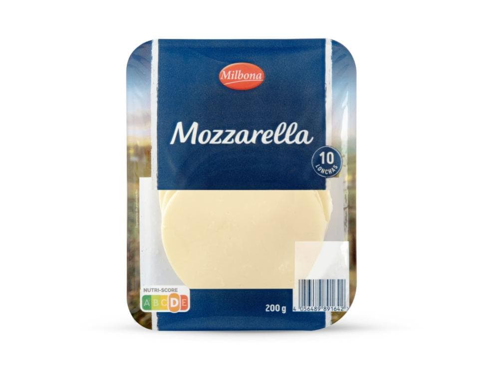 Milbona Mozzarella u listićima 200 g Akcija u trgovini Lidl