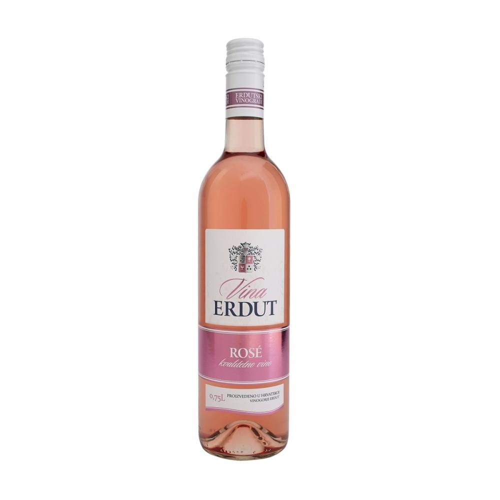 Erdutski vinogradi Chardonnay, Graševina ili Rosé 0,75 l Akcija u trgovini Plodine