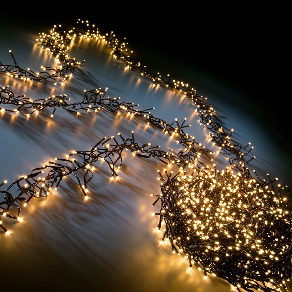 Lumineo Božićne LED lampice Cluster 19 m, 2040 LED Akcija u trgovini Plodine
