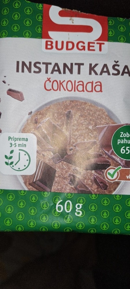 Instant kaša 60 g S Budget Akcija u trgovini Spar