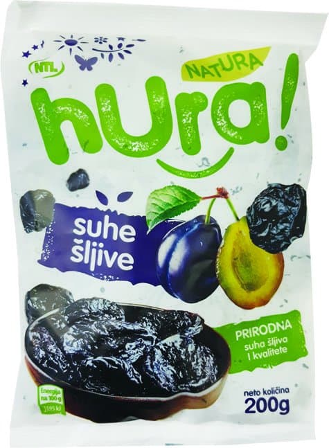 Natura hura! suhe šljive 200 g Akcija u trgovini NTL