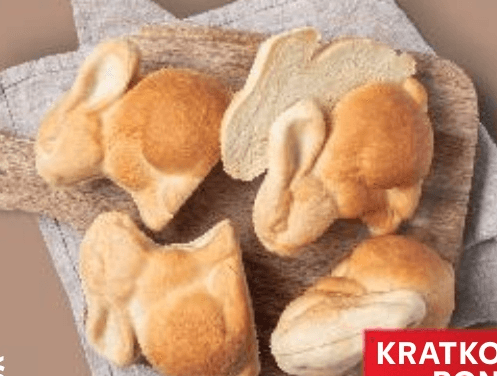 Brioš uskršnji zeko 70 g - Akcija u trgovini Kaufland