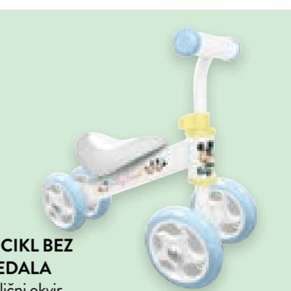 Bicikl bez pedala 1 kom - Akcija u trgovini Spar