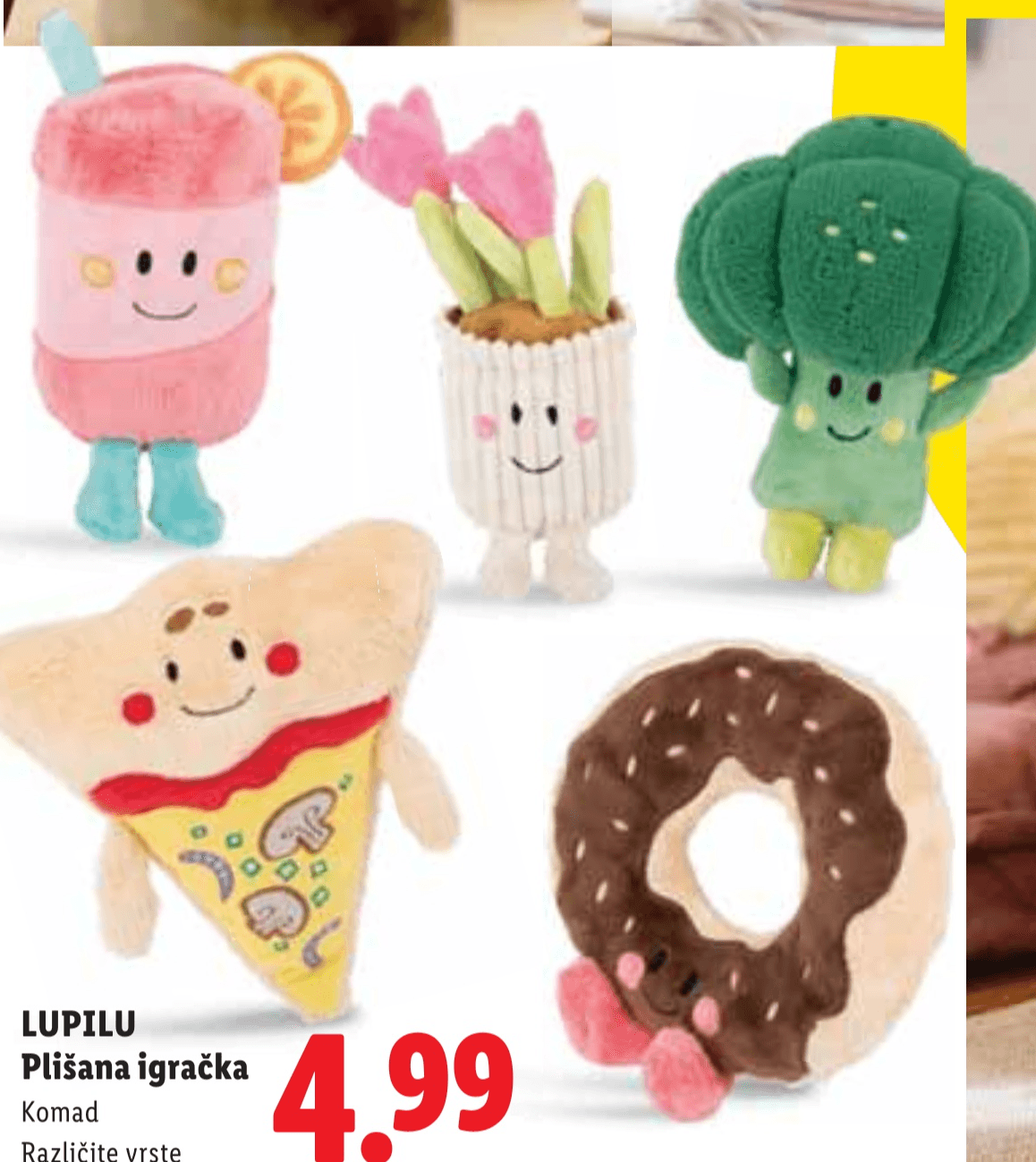 Plišana igračka Lupilu - Akcija u trgovini Lidl
