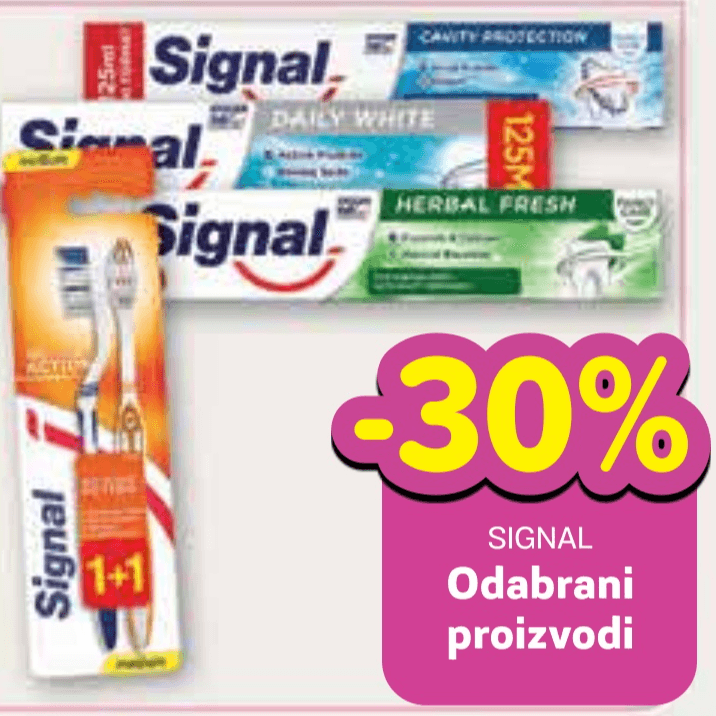 Signal Odabrani proizvodi - Akcija u trgovini Plodine