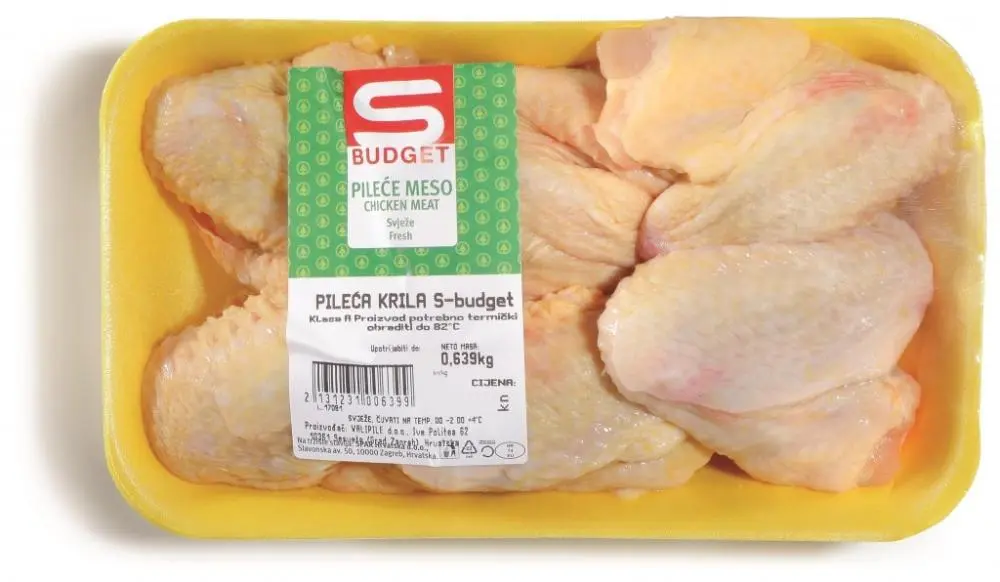 Pileća krila 1 kg S Budget Akcija u trgovini Spar