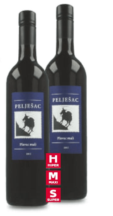 Vino crno 0,75 L Badel - Akcija u trgovini Tommy